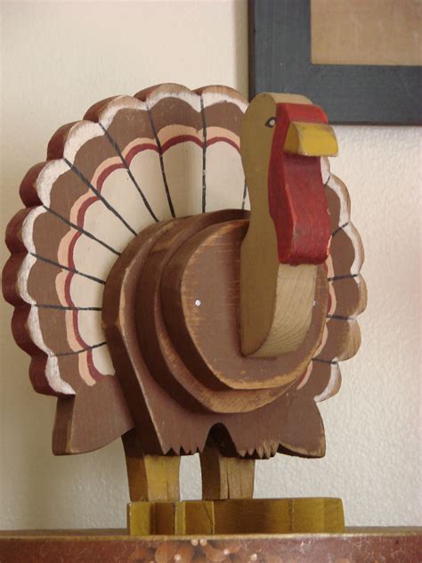 wooden thanksgiving decorations